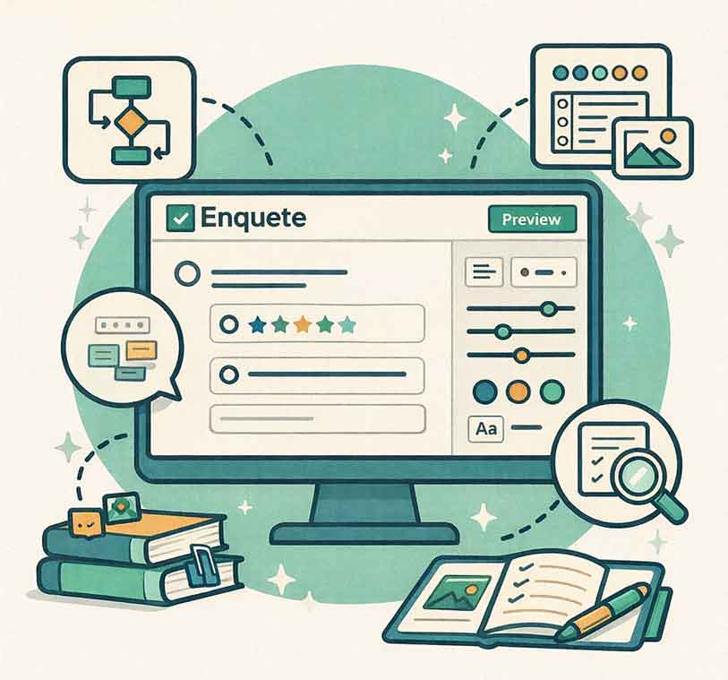 Academic Questionnaire Tool for Research & Data Collection | Enquete.com