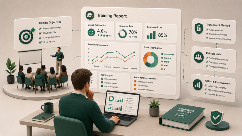 Qu’est-ce qui rend un rapport de formation crédible ?